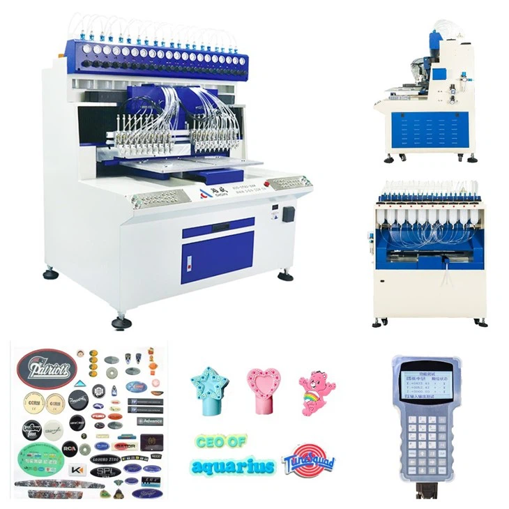 PVC Badge Drip Molding Machine